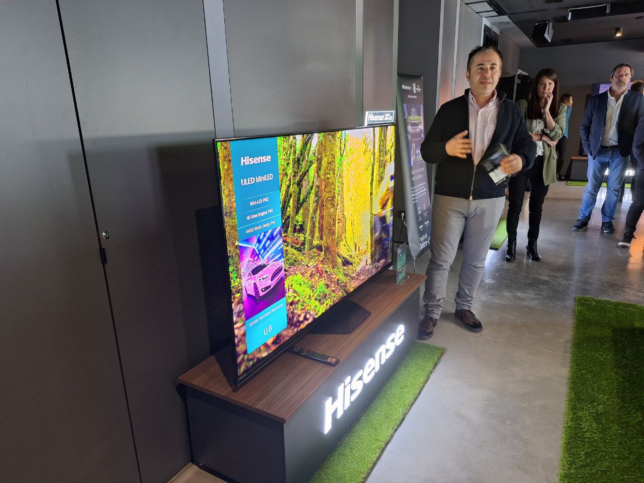 Asistimos a la presentación de los nuevos televisores de Hisense