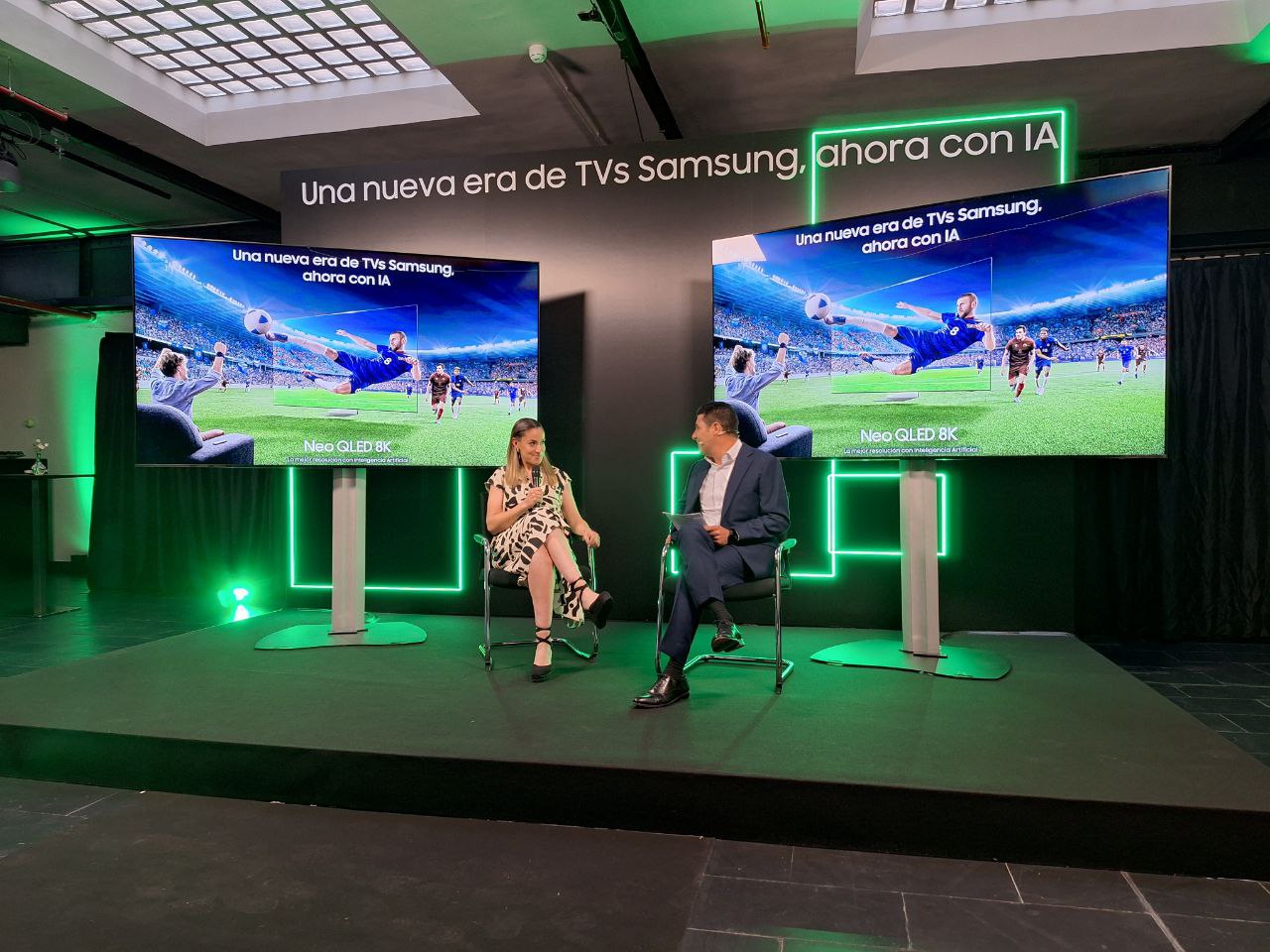 Asistimos a la presentación de los televisores Samsung para 2024