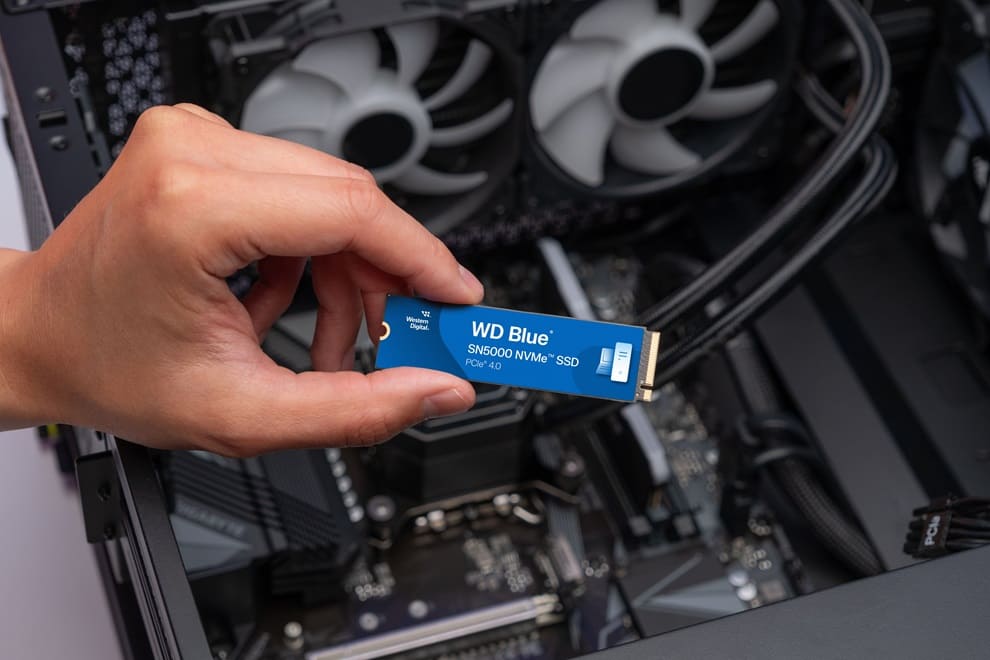 Western Digital amplía su línea WD Blue con un nuevo SSD NVMe de 4TB dirigido a creadores de contenido