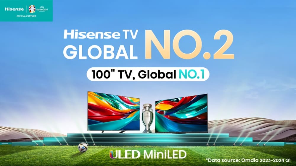 Hisense prevé un crecimiento del 30% en el mercado de televisores en 2024