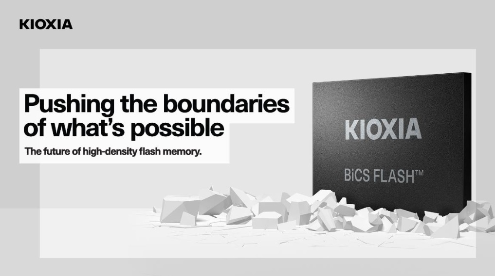 KIOXIA presenta la mayor memoria Flash QLC de 2 TB de capacidad del sector con lo último en tecnología BiCS FLASH