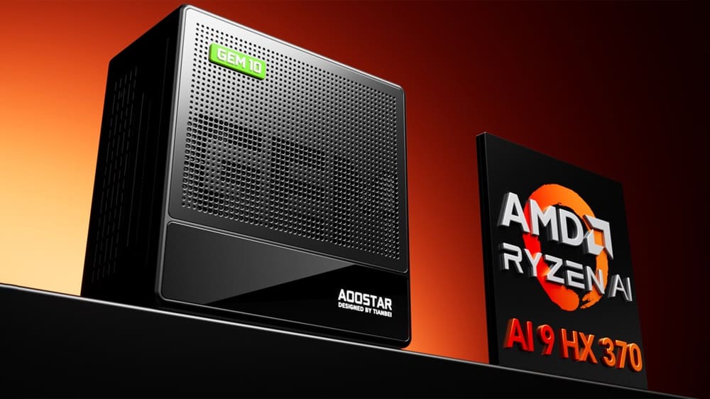 El precio de reserva del AOOSTAR GEM10 370 deja entrever que los mini PCs Strix Point no serán asequibles