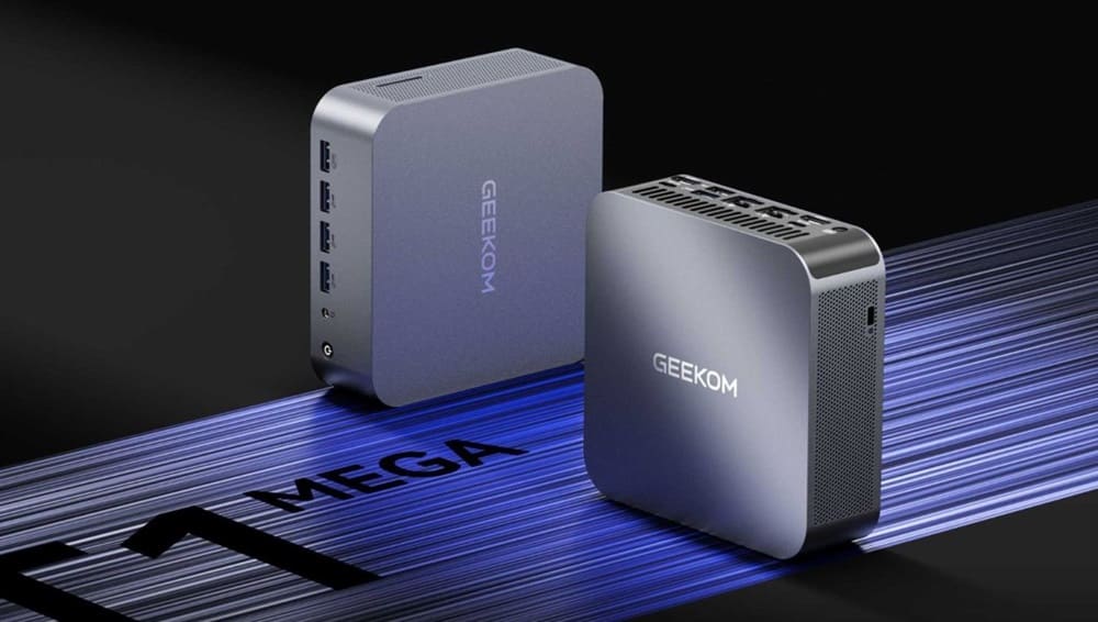 Geekom GT1 Mega: mini PC con CPU Core Ultra 9 185H, 64 GB de memoria y excelentes opciones de conectividad