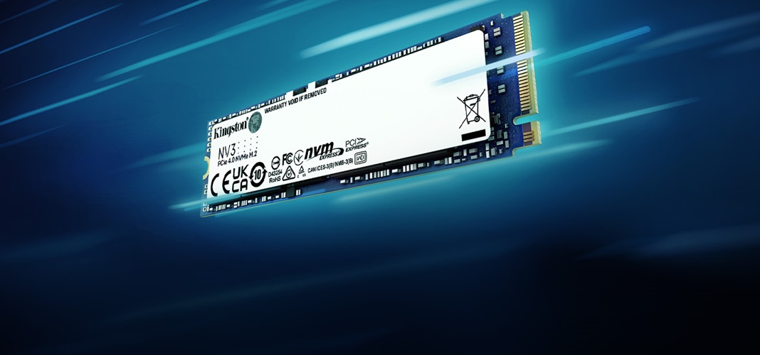 Kingston amplía su gama de SSD con el nuevo NV3 PCIe 4.0 NVMe