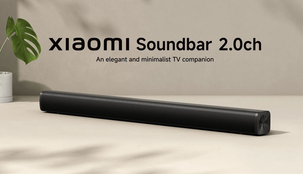 Xiaomi Soundbar 2.0ch: una asequible barra de sonido con Bluetooth 5.3 y múltiples puertos