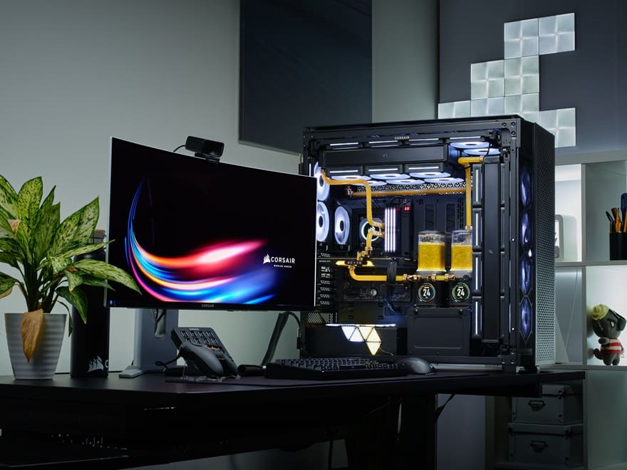 Corsair anuncia la disponibilidad del chasis para PC supertorre iCUE Link 9000D RGB AirFlow