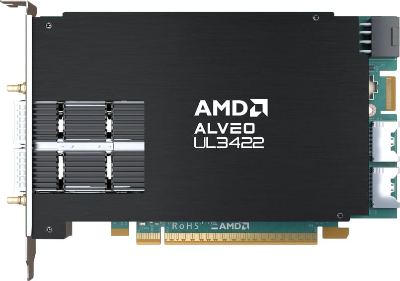 AMD amplía su línea de aceleradoras FinTech con AMD Alveo UL3422