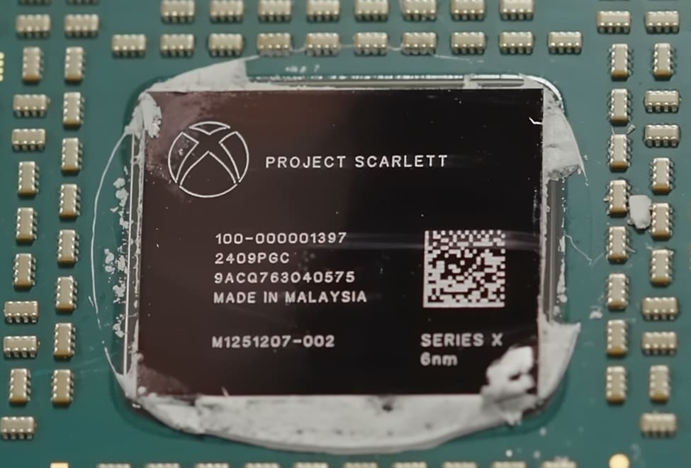 Xbox-Series-X Digital Edition captura chip