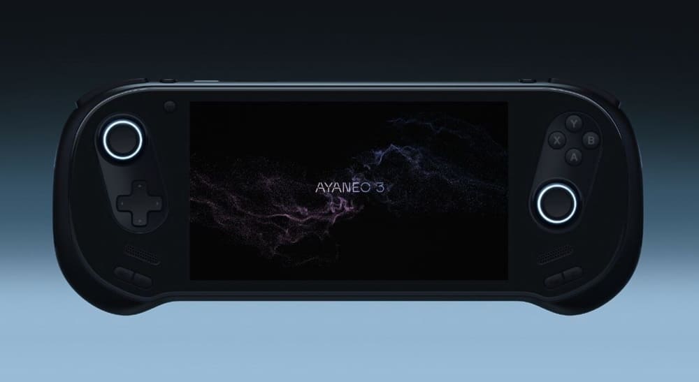 AYANEO 3: nueva consola portátil con APUs Hawk Point, Strix Point y pantalla OLED opcional