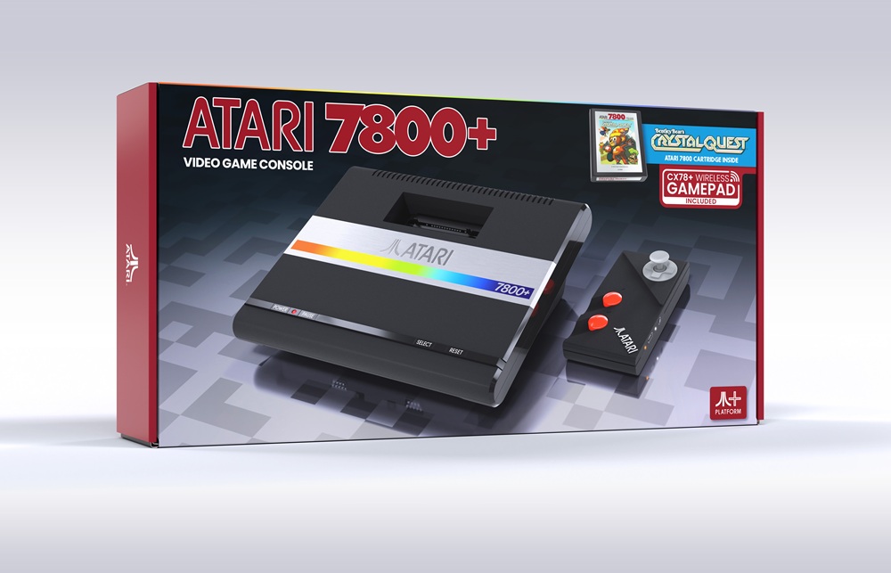 La consola ATARI 7800+ se estrena con características modernas