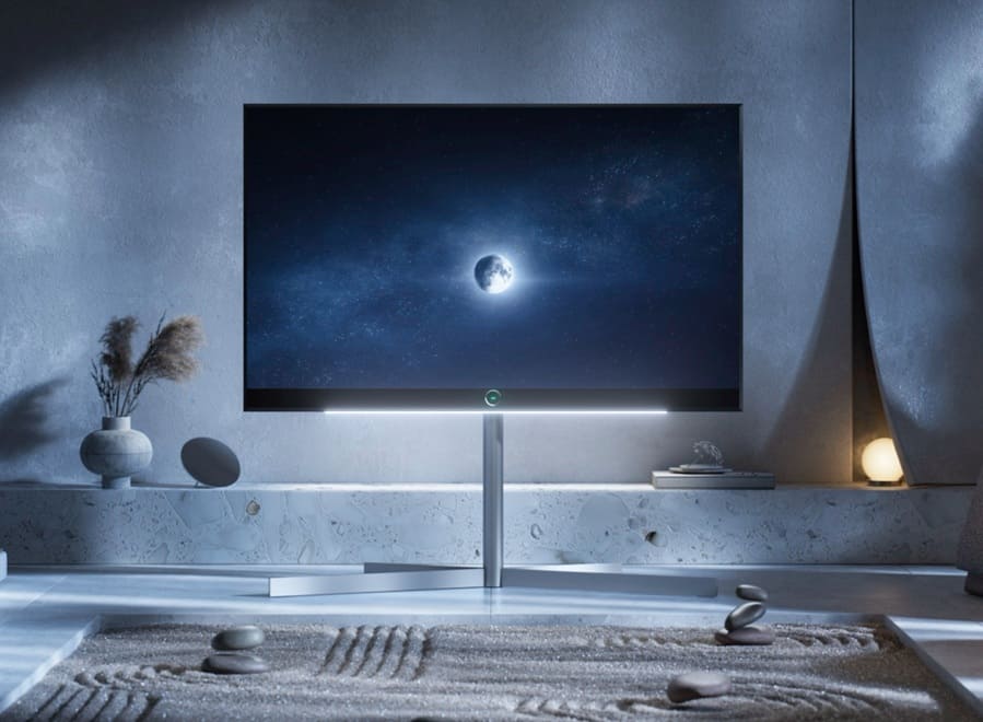 Loewe Stellar DR+ Lava: Smart TV con panel OLED MLA de 144 Hz, SSD de 1 TB y parte posterior de lava enfriada