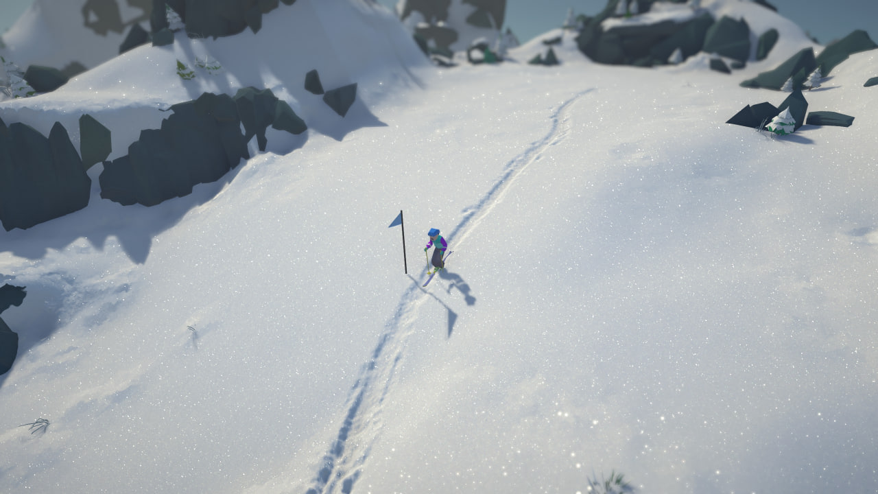 Lonely Mountains: Snow Riders, deslízate sobre la nieve a toda pastilla