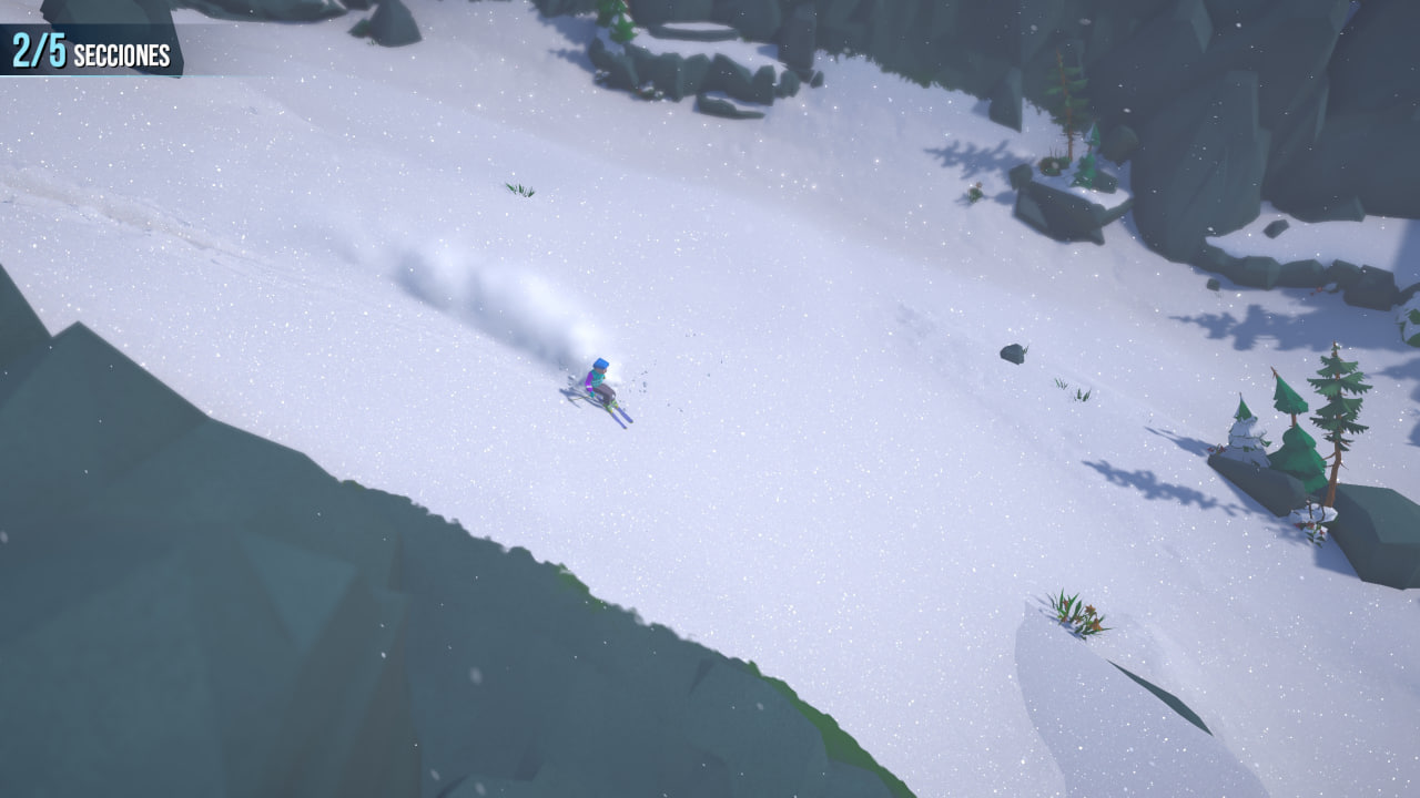 Lonely Mountains: Snow Riders, deslízate sobre la nieve a toda pastilla