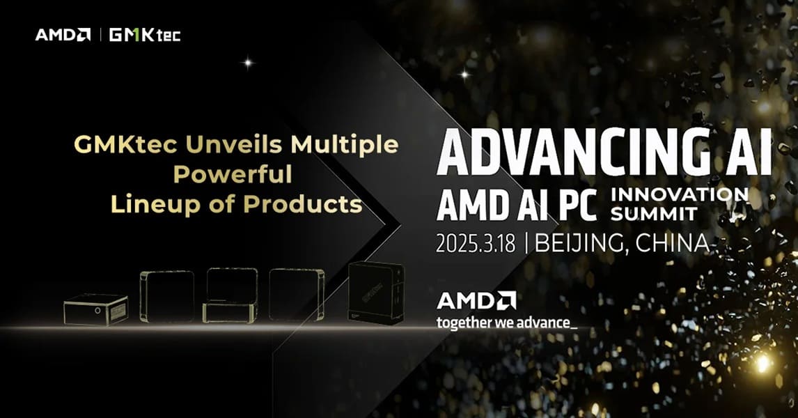 GMKtec da a conocer el calendario de lanzamiento del primer mini PC con AMD Ryzen AI Max+ 395