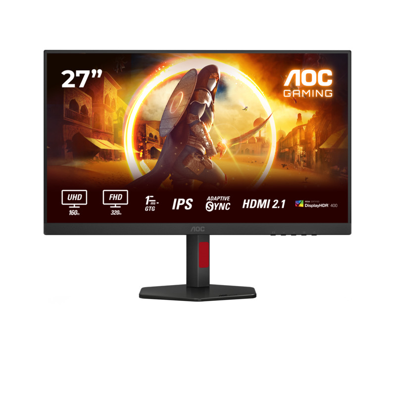AOC lanza el monitor U27G4R con tecnología Dual-Frame: UHD a 160 Hz o FHD a 320 Hz para jugones exigentes AOC lanza el monitor U27G4R con tecnología Dual-Frame: UHD a 160 Hz o FHD a 320 Hz para jugones exigentes