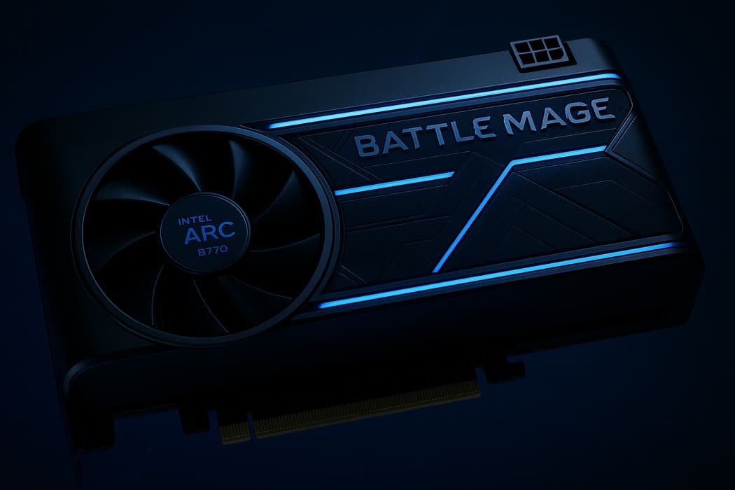 Intel mantiene con vida a Battlemage: el misterioso Arc B770 asoma para finales de 2025 Intel mantiene con vida a Battlemage: el misterioso Arc B770 asoma para finales de 2025
