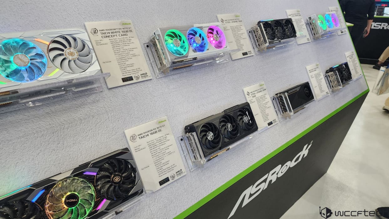 ASRock presenta su Radeon RX 9070 XT Taichi White: diseño conceptual con LCD y conector 12V-2×6 ASRock presenta su Radeon RX 9070 XT Taichi White: diseño conceptual con LCD y conector 12V-2×6