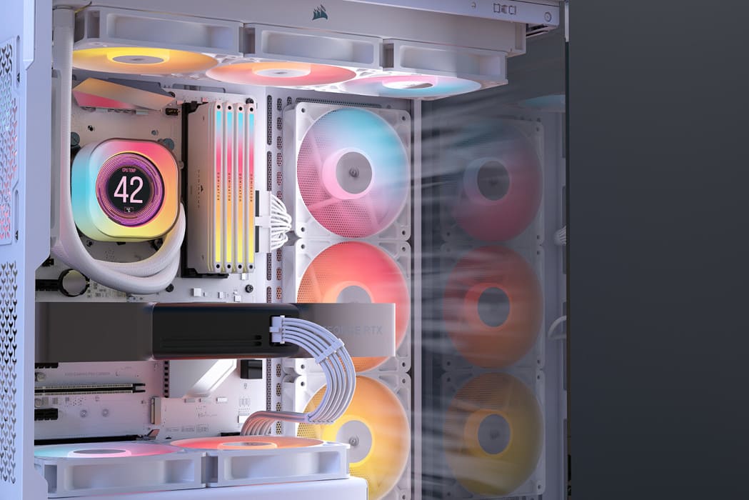 Corsair renueva su línea NAUTILUS con pantalla LCD y nuevos ventiladores RS-R ARGB en Computex 2025