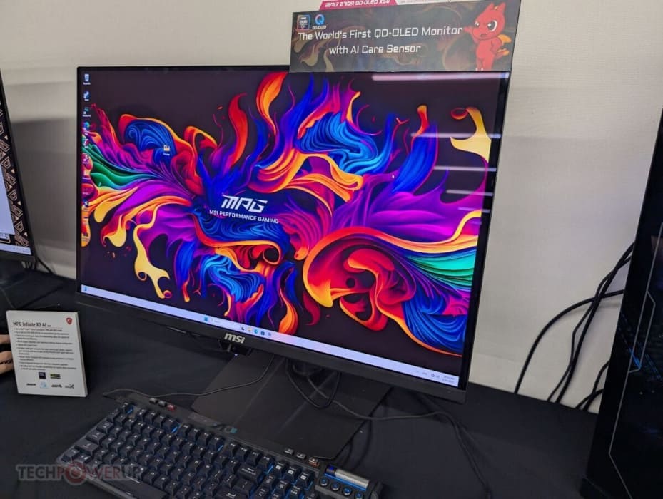 MSI MAG 27IQR QD‑OLED X50: 500 Hz, IA contra burn-in y QD-OLED True Black por todo lo alto MSI MAG 27IQR QD‑OLED X50: 500 Hz, IA contra burn-in y QD-OLED True Black por todo lo alto