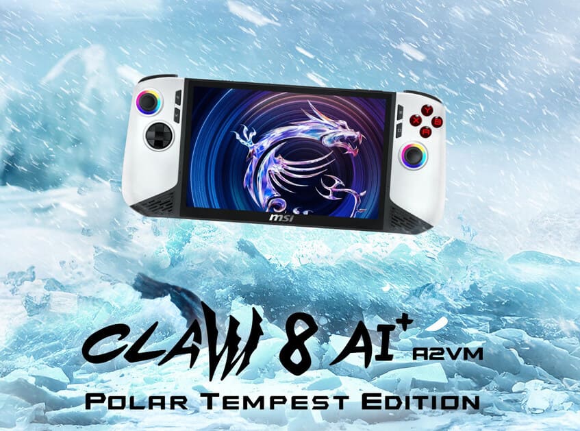 MSI Claw 8 AI+ Polar Tempest: la nueva consola portátil con 2 TB y acabado hielo llega en julio MSI Claw 8 AI+ Polar Tempest: la nueva consola portátil con 2 TB y acabado hielo llega en julio