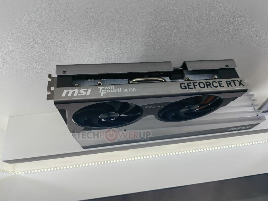 MSI presenta sus gráficas RTX 50 Retro, SUPRIM TITANIUM y Expert en Computex 2025 MSI presenta sus gráficas RTX 50 Retro, SUPRIM TITANIUM y Expert en Computex 2025