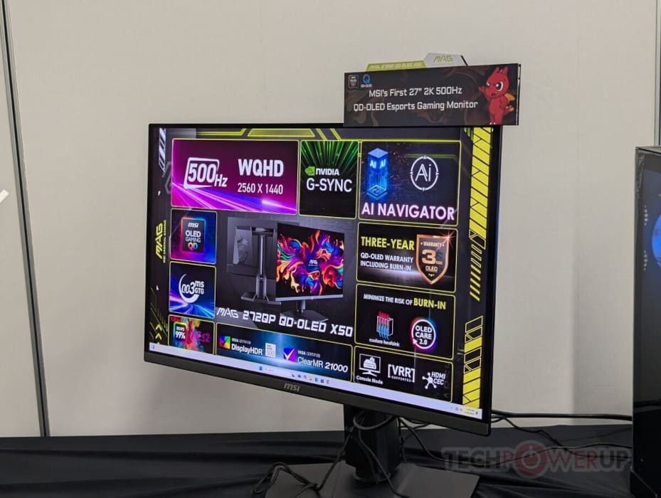 MSI renueva toda su línea de monitores gaming con QD-OLED, Mini-LED y hasta 500 Hz en Computex 2025 MSI renueva toda su línea de monitores gaming con QD-OLED, Mini-LED y hasta 500 Hz en Computex 2025