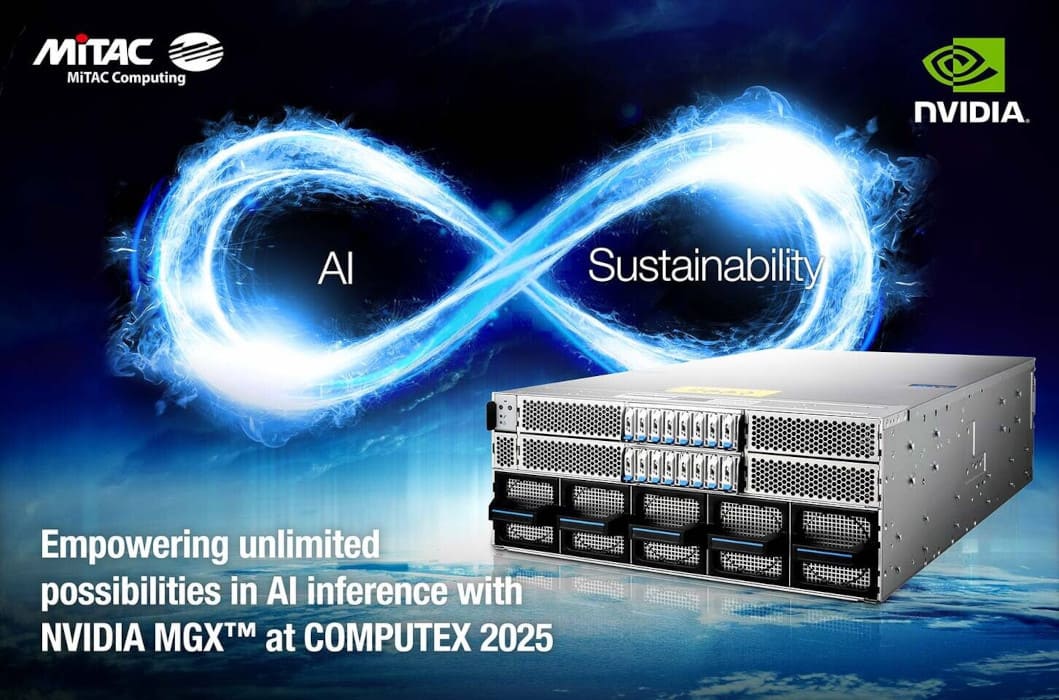 MiTAC presenta su servidor G4527G6 con GPUs RTX PRO Blackwell y arquitectura NVIDIA MGX en Computex 2025 MiTAC presenta su servidor G4527G6 con GPUs RTX PRO Blackwell y arquitectura NVIDIA MGX en Computex 2025