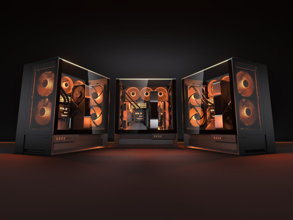 COUGAR presenta OmnyX, una caja revolucionaria con refrigeración extrema, montaje ambidiestro y gestión de cables invisible COUGAR presenta OmnyX, una caja revolucionaria con refrigeración extrema, montaje ambidiestro y gestión de cables invisible