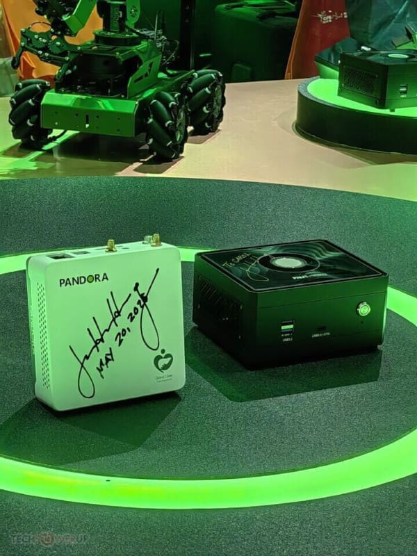 Palit presenta el Pandora NXNano: mini PC con Jetson Orin NX Super y hasta 157 TOPS en Computex 2025 Palit presenta el Pandora NXNano: mini PC con Jetson Orin NX Super y hasta 157 TOPS en Computex 2025