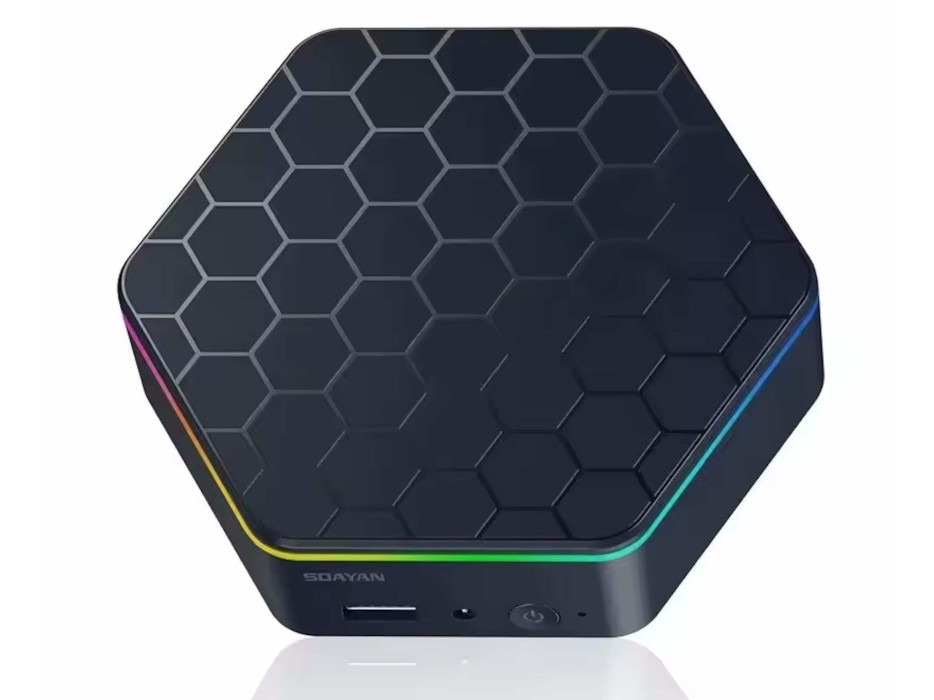 SZBox N6: mini PC con diseño de Android TV box, RGB y SSD hasta 1 TB desde solo 111€ SZBox N6: mini PC con diseño de Android TV box, RGB y SSD hasta 1 TB desde solo 111€