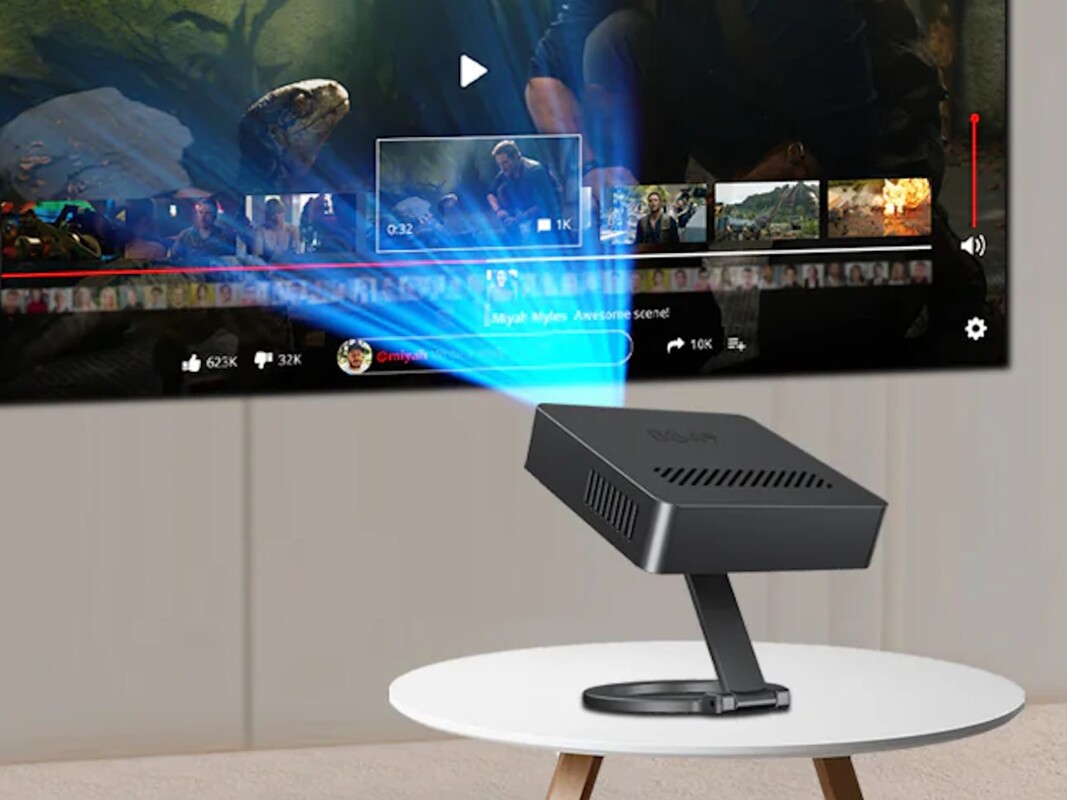 Unihertz lanza el 8849 Mars: un mini proyector portátil 720p por solo 179 dolares con diseño metálico y soporte magnético Unihertz lanza el 8849 Mars: un mini proyector portátil 720p por solo 179 dolares con diseño metálico y soporte magnético