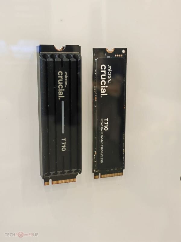 Crucial presenta su SSD T710 de 14,5 GB/s y el X10 Pro portátil de 2,1 GB/s en Computex 2025 Crucial presenta su SSD T710 de 14,5 GB/s y el X10 Pro portátil de 2,1 GB/s en Computex 2025