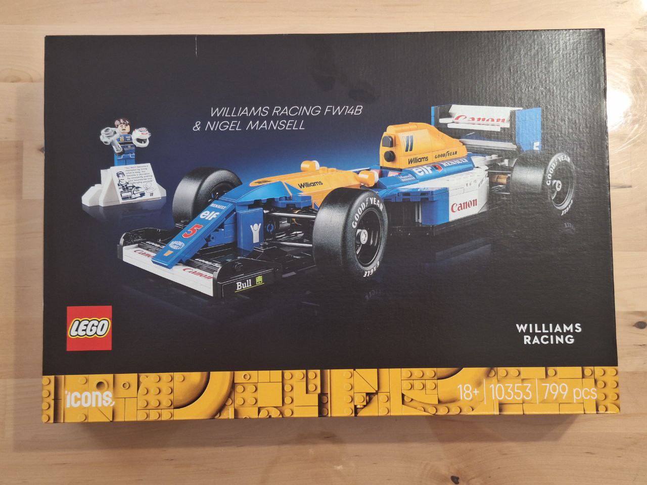 Montamos el set Williams Racing FW14B y Nigel Mansell Montamos el set Williams Racing FW14B y Nigel Mansell