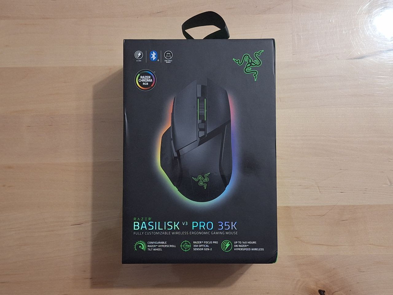 Análisis Razer Basilisk V3 Pro 35K: precisión extrema, batería de 210 h y personalización total
