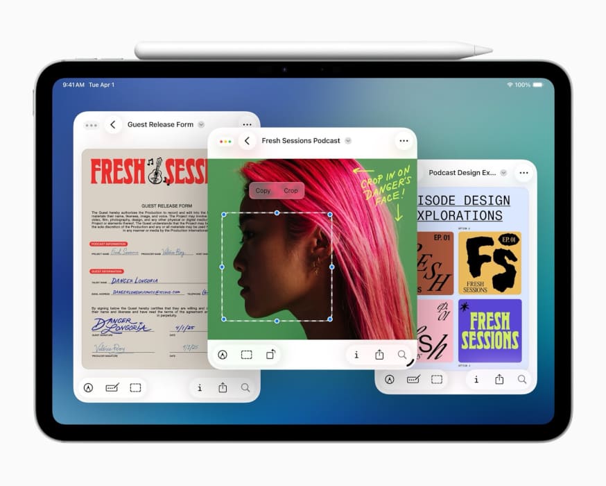 Apple presenta iPadOS 26: rediseño "Liquid Glass" y multitarea mejorada