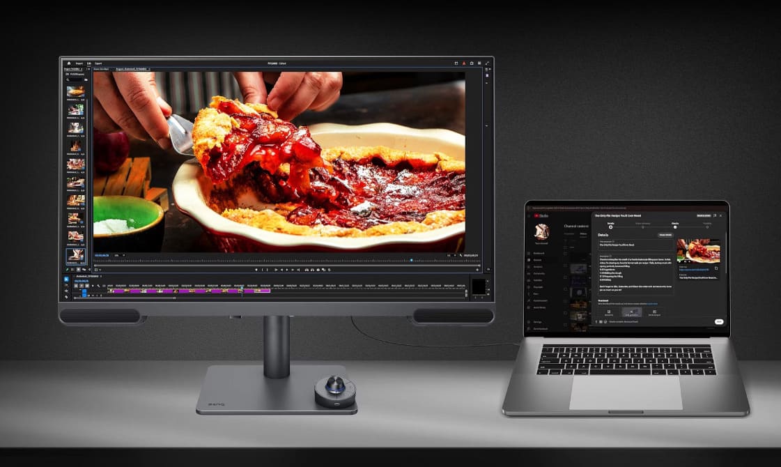 BenQ PV3200U: monitor 4K profesional de 32" con sonido integrado y precio competitivo