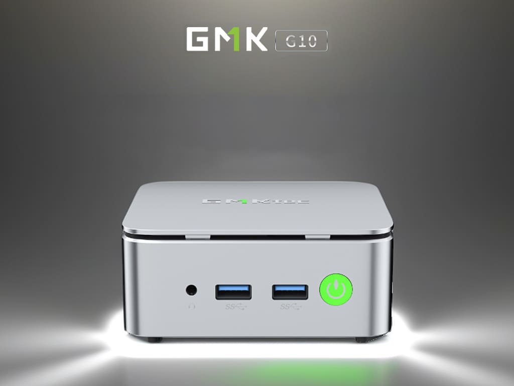 GMK G10: Mini PC económico con Ryzen 5 3500U y hasta 16 TB de almacenamiento