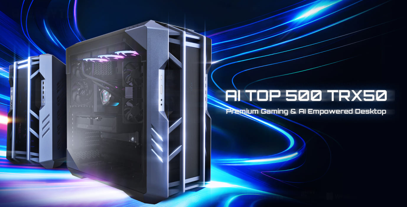 Gigabyte AI TOP 500 TRX50 Desktop: una bestia de IA local con Threadripper y hasta 768 GB de RAM