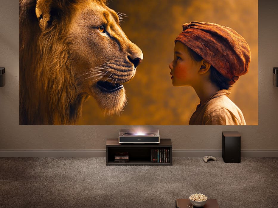 Hisense lanza su espectacular proyector láser PT1 4K TriChroma para cine en casa