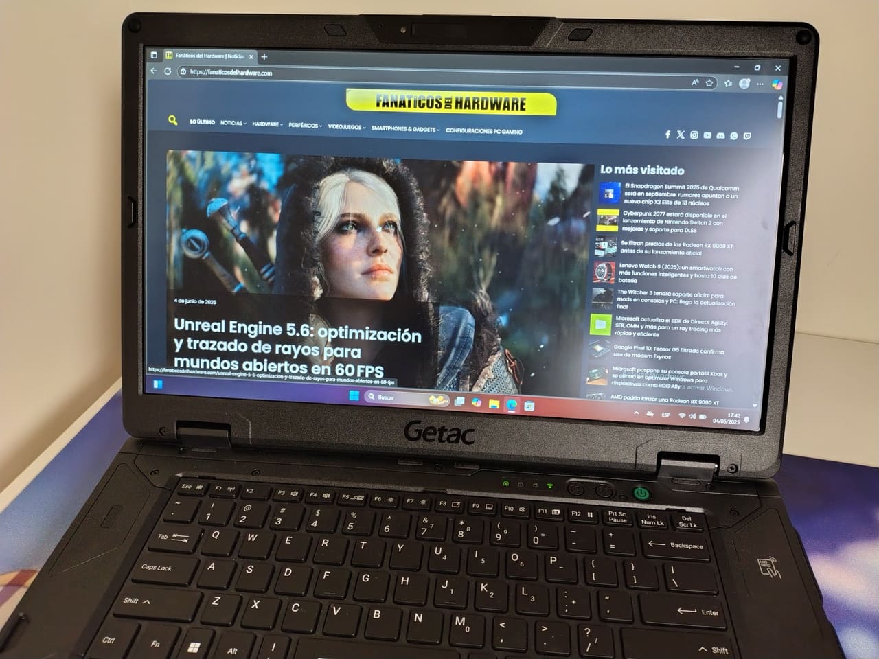 Getac S510: Análisis completo del portátil rugerizado para profesionales exigentes