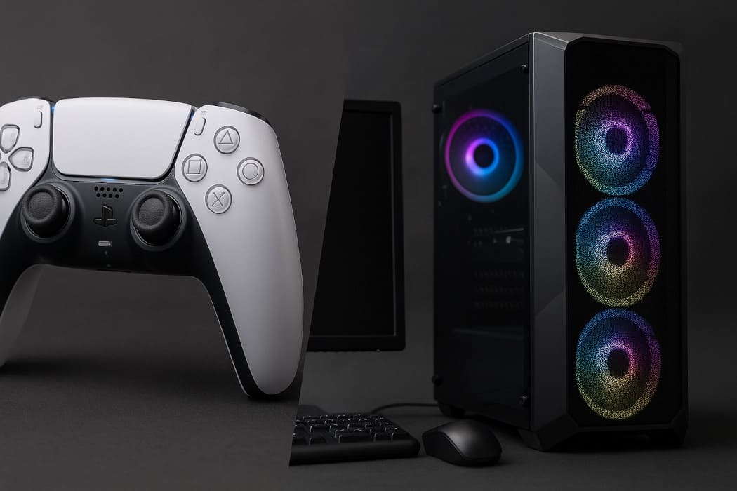 Estudio alemán revela caída del uso de PCs para gaming frente a consolas
