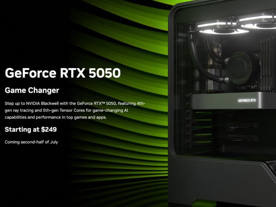 Filtración de benchmarks pone en duda el valor de la RTX 5050 frente a gráficas antiguas
