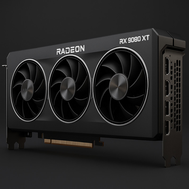 AMD podría lanzar una Radeon RX 9080 XT para reforzar la gama alta de RDNA 4