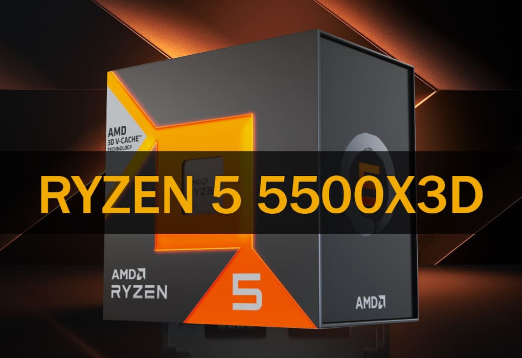 AMD Ryzen 5 5500X3D: filtrado un nuevo chip económico con 3D V-Cache para el socket AM4