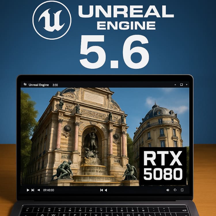 Unreal Engine 5.6 mejora el rendimiento en GPU y optimiza Lumen con nuevas funciones de ray tracing