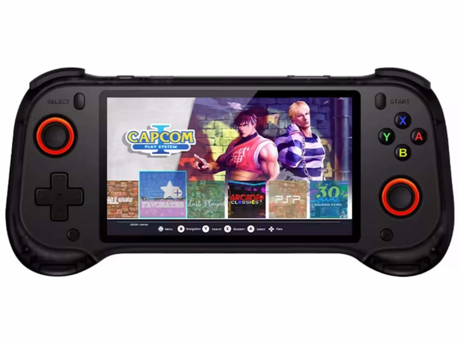 QRD Vortex F5: emulación retro portátil con pantalla HD y joysticks Hall por solo 119 dólares