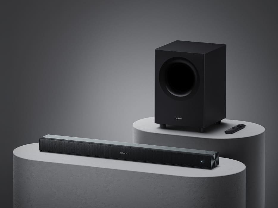 Xiaomi Soundbar Pro 2.1 ch: 300W, subwoofer inalámbrico y sonido Dolby en diseño galardonado