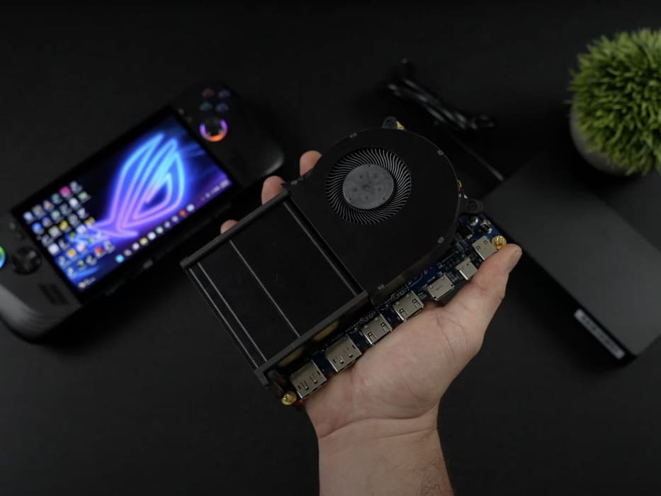 Así será el primer eGPU con RTX 5060 de escritorio: rival directo del ASUS ROG XG Mobile