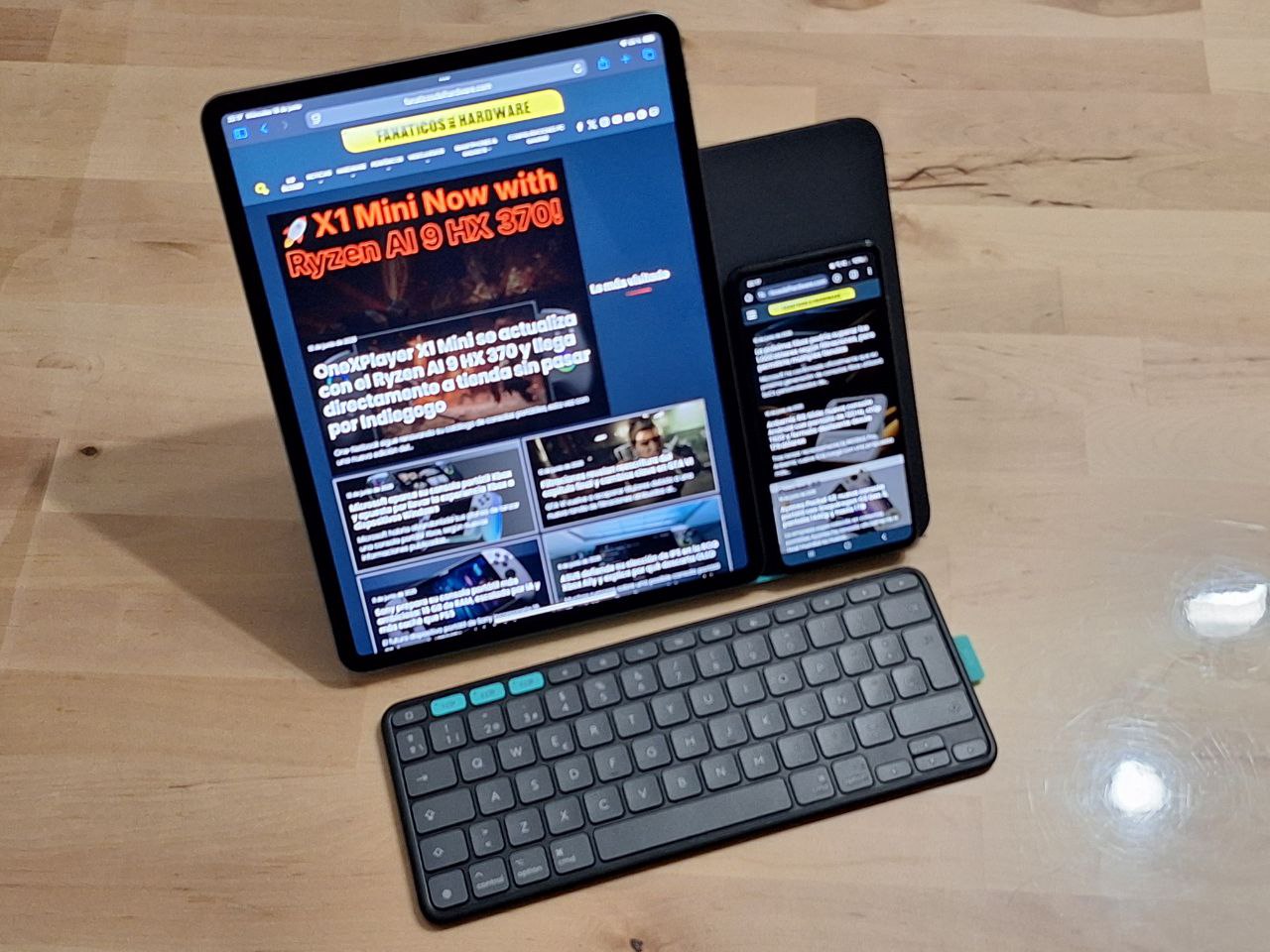 Análisis del Logitech Flip Folio: la funda con teclado magnético que transforma tu iPad en una oficina portátil