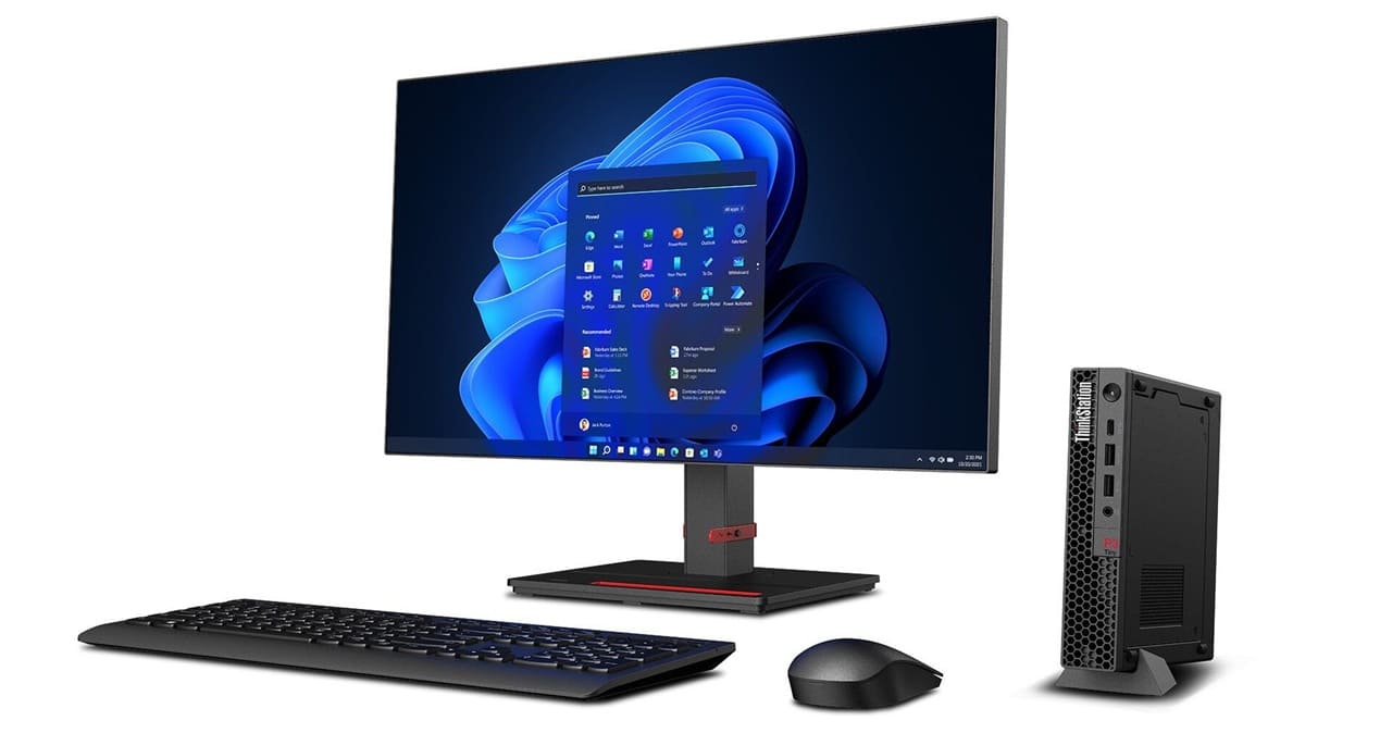 Lenovo renueva su ThinkStation P3 Tiny con hardware de última generación